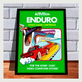 Quadro Decorativo Capa Enduro