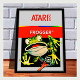 Quadro Decorativo Capa Frogger