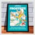Quadro Decorativo Capa Gamer Retro Frostbite A3 Atari 2600