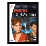 Quadro Decorativo Capa Resident Evil Code