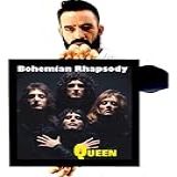 Quadro Decorativo Capa Vinil Queen Bohemian Rhapsody