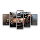Quadro Decorativo Carro Lamborghini Quarto Sala Hall 115x60