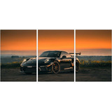 Quadro Decorativo Carro Porsche Decoração Quartos