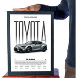 Quadro Decorativo Carro Toyota