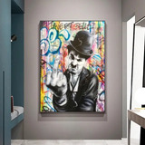 Quadro Decorativo Charles Chaplin