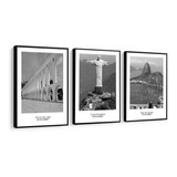 Quadro Decorativo Cidades Rio