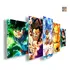 Quadro Decorativo Crossover Dbz One Pi Quarto Parede Cozinha Cor Multicolor
