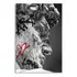 Quadro Decorativo Davi Estátua Romana Pichada Grande 80x60cm