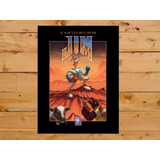 Quadro Decorativo Earthworm Jim Doom Super Nintendo 30x42 A3