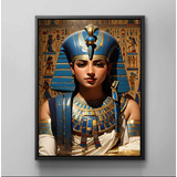 Quadro Decorativo Egito Mulher
