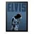 Quadro Decorativo Elvis Presley Arte Poster Com Moldura