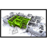 Quadro Decorativo Engenharia Civil Arquitetura Construção Gg