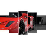 Quadro Decorativo Enzo Ferrari Carros Sala Copa Promoção