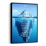 Quadro Decorativo Escritorio Iceberg