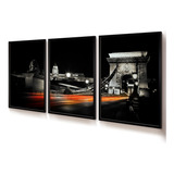 Quadro Decorativo Escritorio Trio