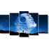 Quadro Decorativo Estrela Da Morte Star Wars Trilogia 118x60