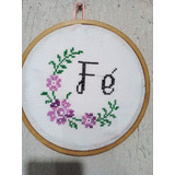 Quadro Decorativo Fe Ponto