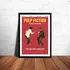Quadro Decorativo Filmes Pulp Fiction Dança Poster 42x30cm