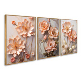 Quadro Decorativo Flor Lirios