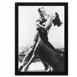 Quadro Decorativo Fred Astaire E Rita Hayworth A3
