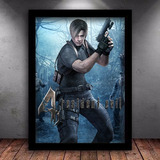 Quadro Decorativo Gamer Poster Resident Evil