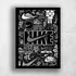 Quadro Decorativo Grandes Marcas Nike Tamanho A3 Pt.4