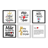Quadro Decorativo Homenagem Mae