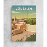 Quadro Decorativo Jerusalém Muro