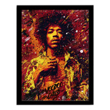 Quadro Decorativo Jimi Hendrix
