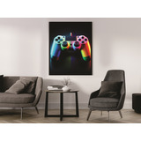 Quadro Decorativo Joystick Gamer Decoração 60x40 
