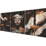 Quadro Decorativo Lei Ordem Justiça Advogado Juiz Promotor