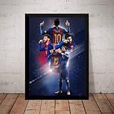 Quadro Decorativo Lionel Messi