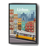 Quadro Decorativo Lisboa Portugal