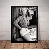 Quadro Decorativo Marilyn Monroe Foto Poster