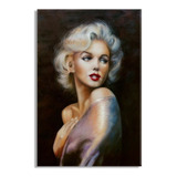 Quadro Decorativo Marilyn Monroe Painel Arte Grande 80x60cm
