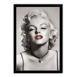 Quadro Decorativo Marilyn Monroe Retrô Vintage