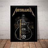 Quadro Decorativo Metallica Poster