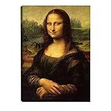 Quadro Decorativo Monalisa Vertical