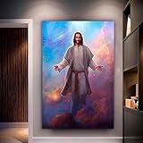 Quadro Decorativo Mosaico Jesus Leao De