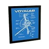 Quadro Decorativo Nave Voyager Espac O Astronomia Ciencia