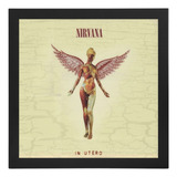Quadro Decorativo Nirvana In Utero Poster