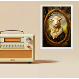 Quadro Decorativo Ovelha 
