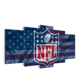 Quadro Decorativo Painel Nfl