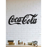 Quadro Decorativo Parede Marcas Coca cola Logo 60cm