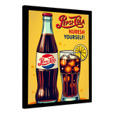 Quadro Decorativo Pepsi cola