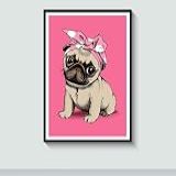 Quadro Decorativo Pet Filhote