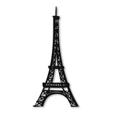 Quadro Decorativo Placa 3d Com Suporte Torre Eiffel Paris