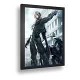 Quadro Decorativo Poste Metal Gear Rissing