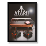 Quadro Decorativo Poster Atari