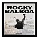 Quadro Decorativo Poster Com Moldura Rocky